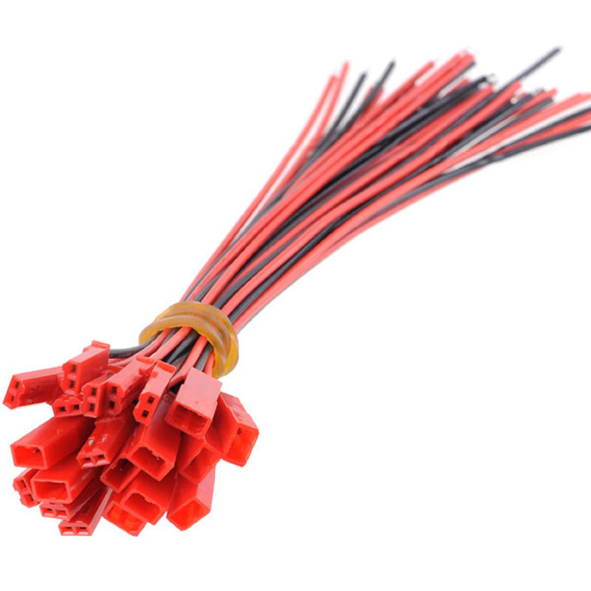 Rc Helicopter Battery - 10 Pasang Konektor JST 2 Pin,
