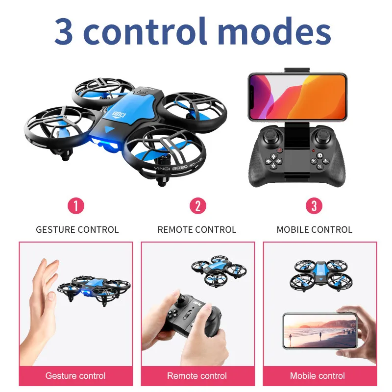 V8 Drone Mini Baru 4K Profesio - Rc Helicopter Case ulasan dan harga