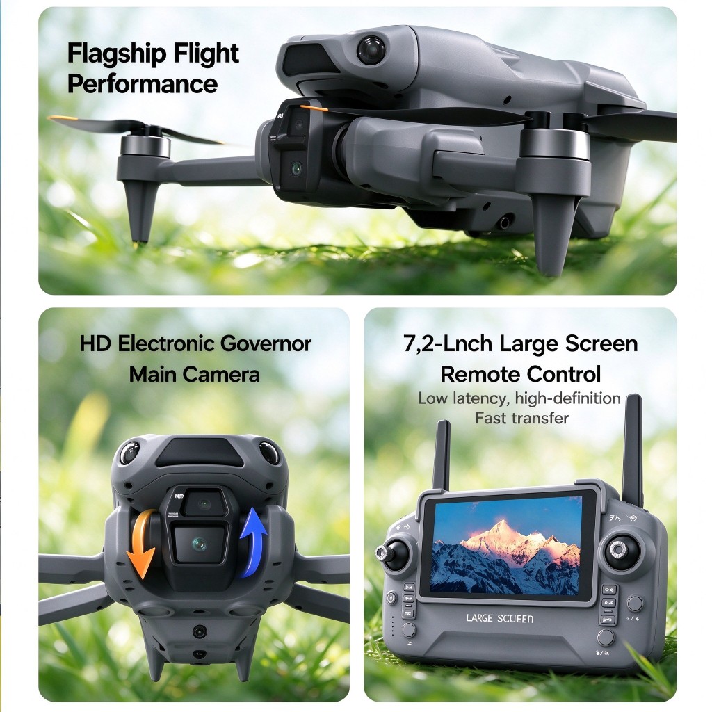 Drone GPS LF682 MAX Terbaru, K - Rc Helicopter Case ulasan dan harga