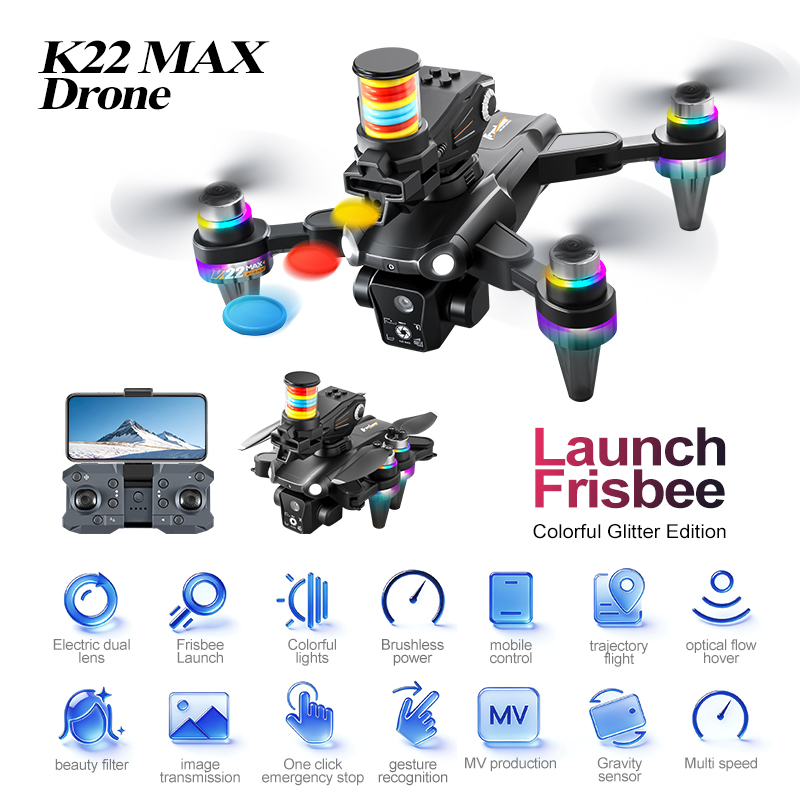 JCMO K22 MAX Drone Peluncur Fr - Rc Helicopter Case ulasan dan harga